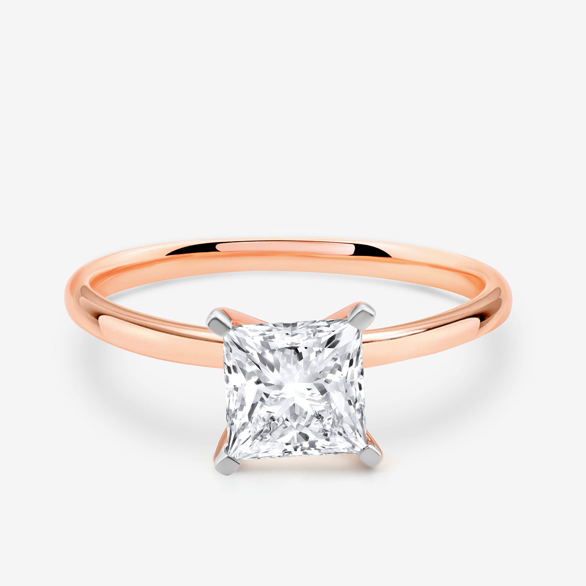 TIMELESS<span> Princess Cut Solitaire </span>RING