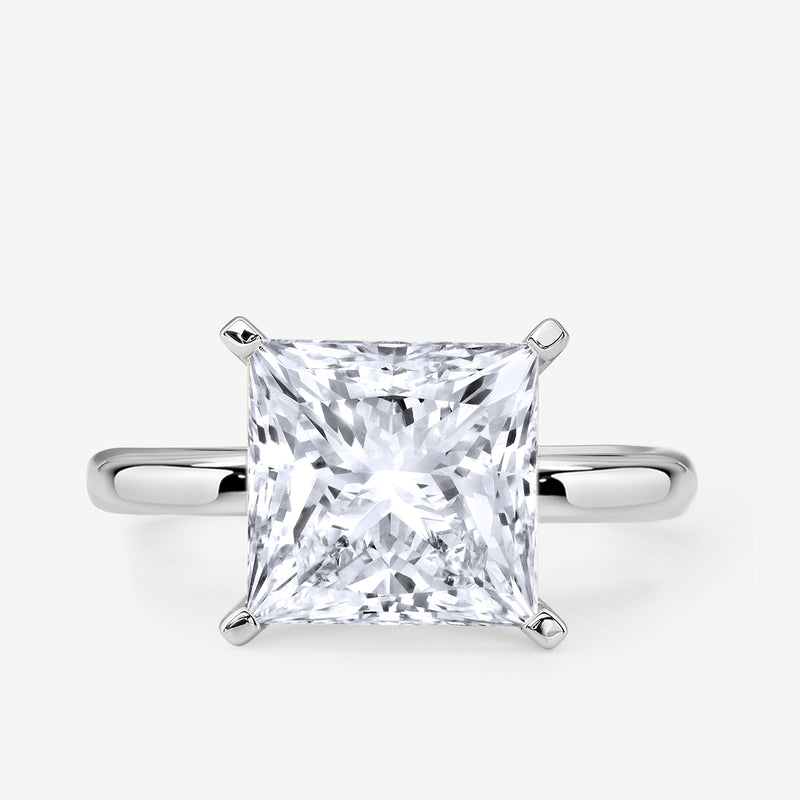 Timeless Princess Cut Solitaire Ring