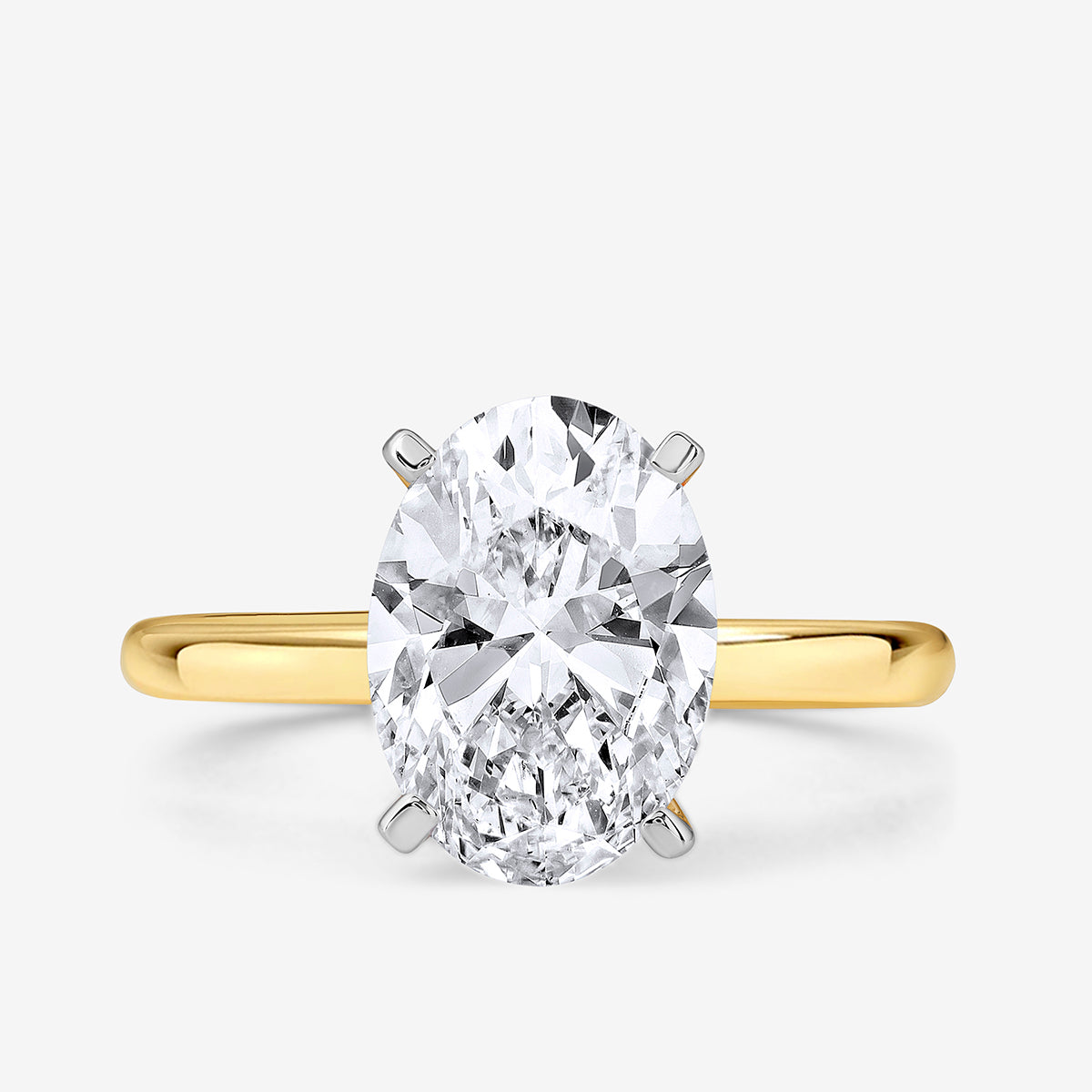 ELEGANT <span>Oval Solitaire </span>RING