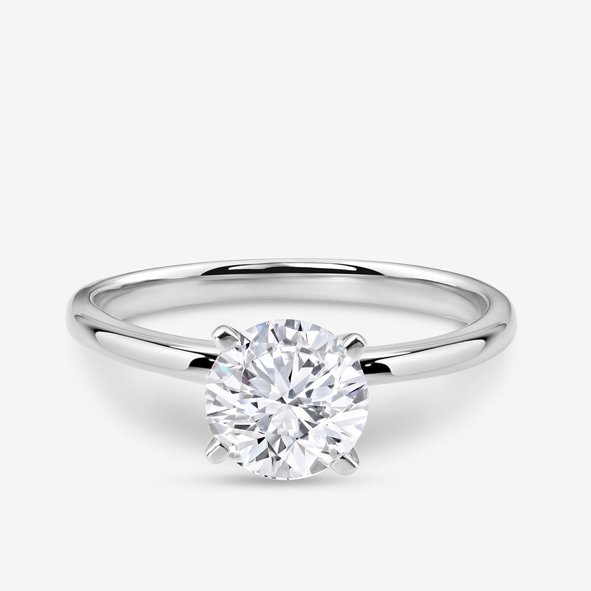 ELEGANT <span>Round Solitaire</span> RING