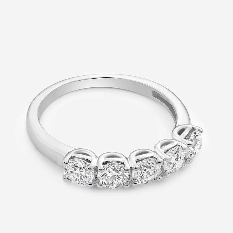 Crown Solitaire Ring