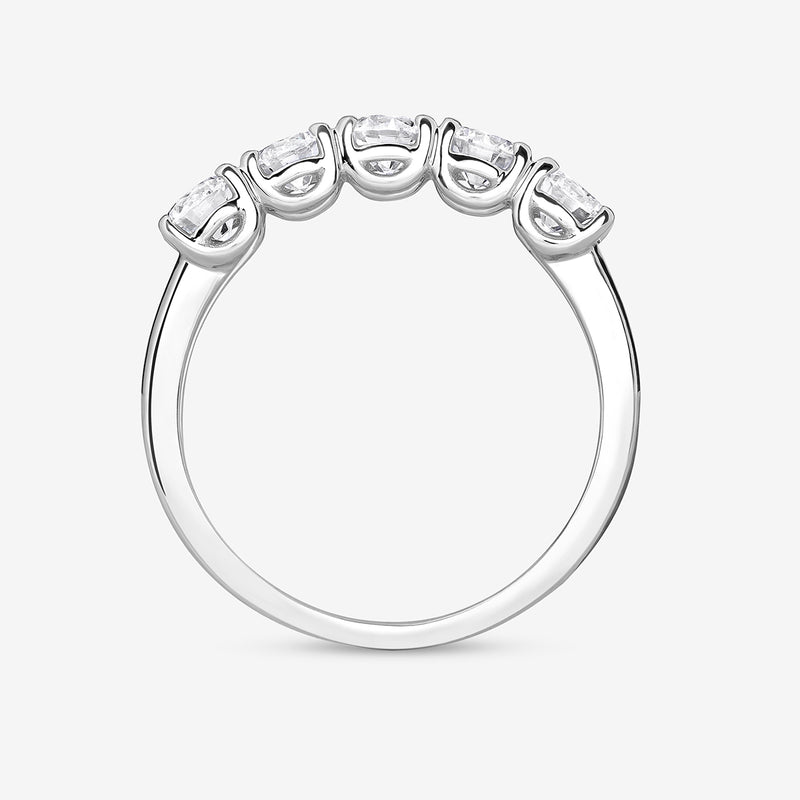 Crown Solitaire Ring