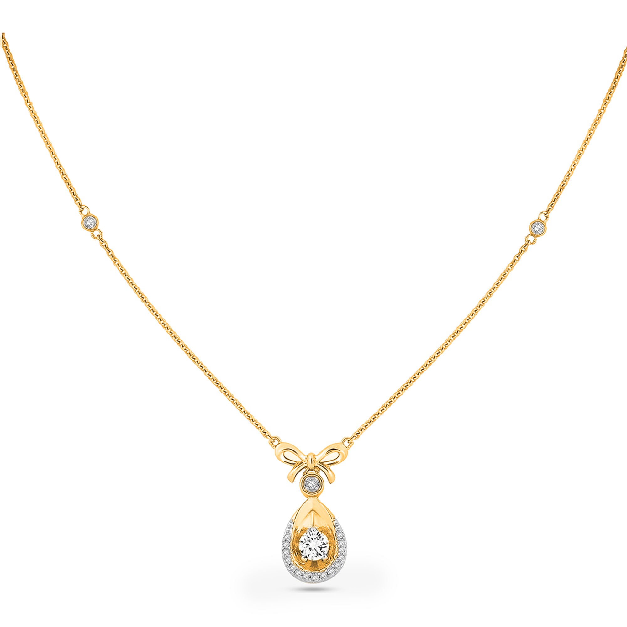 Minimal Drop Beaded Necklet