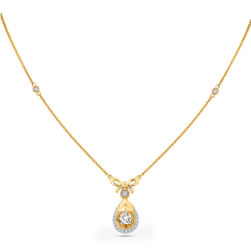 Minimal Drop Beaded Necklet