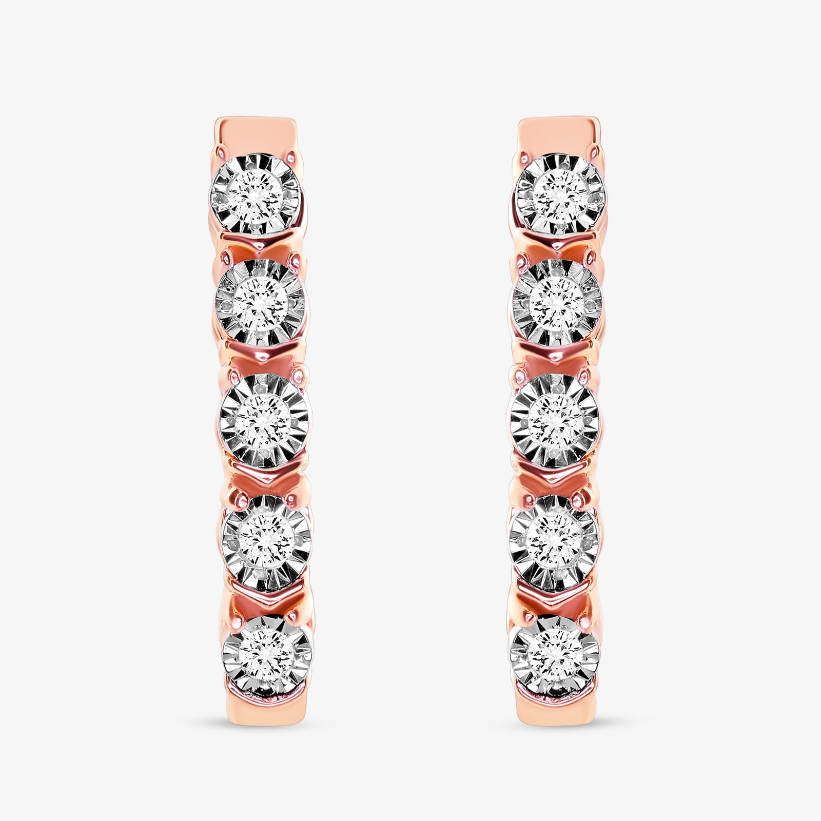 ETERNAL <span>Bloom Pink Hoop</span> EARRINGS