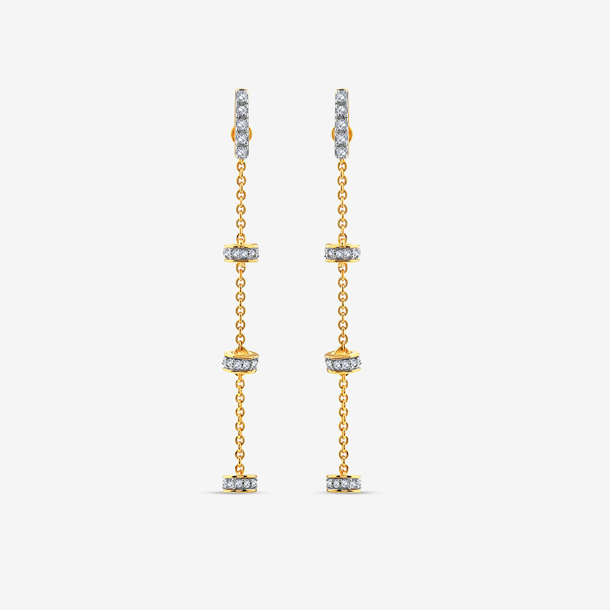 TRI-CHARM<span> Dangler </span>EARRINGS