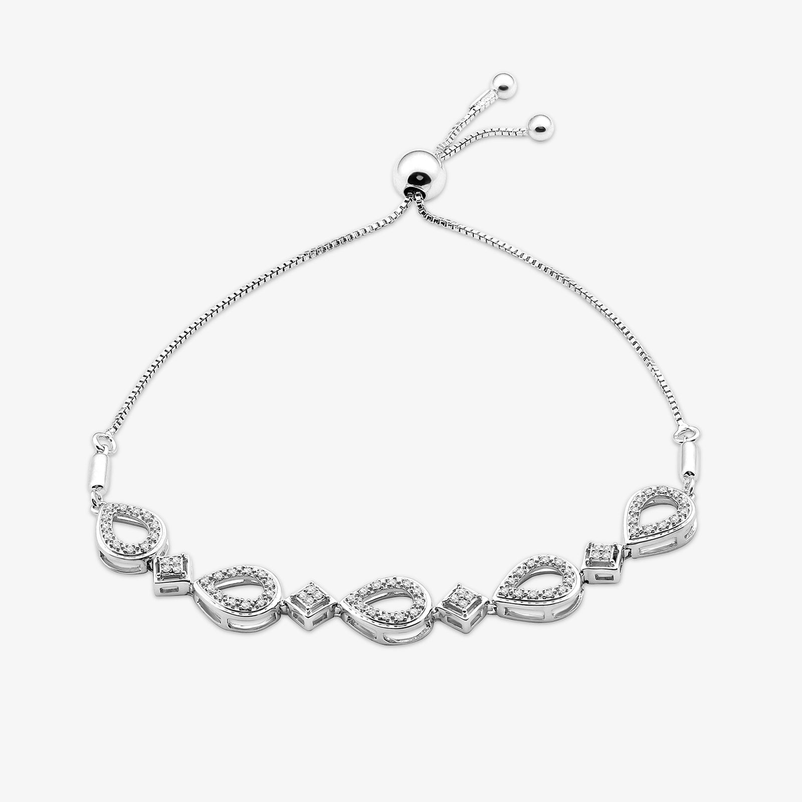 TEARDROP <span>Marquise Bolo</span> BRACELET