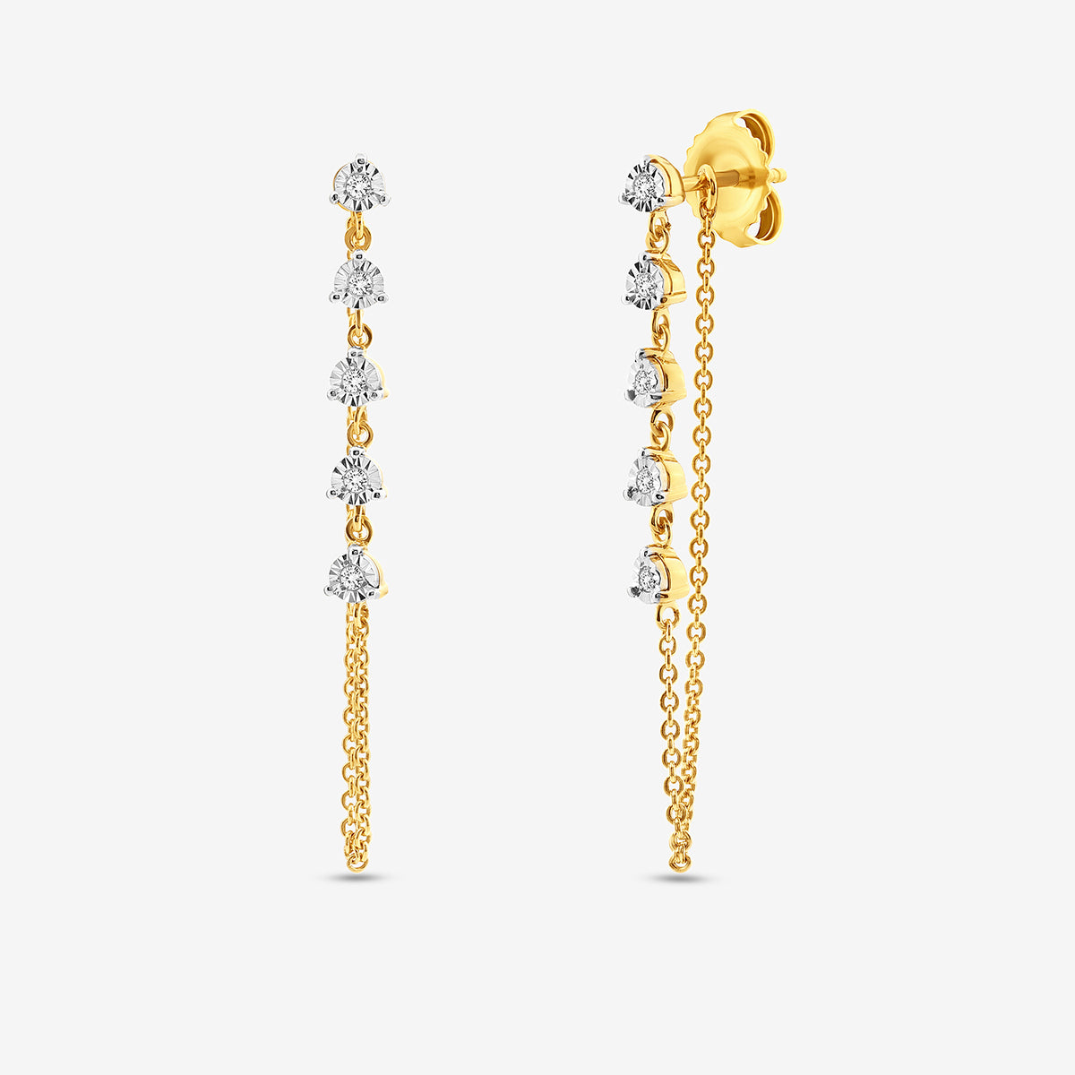 SILENT<span> Spark Diamond Sui Dhaga </span>EARRINGS