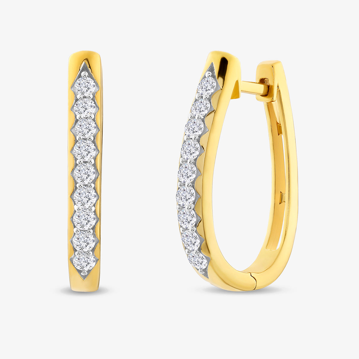 DAILY<span> Luxe Diamond Hoop</span> EARRINGS