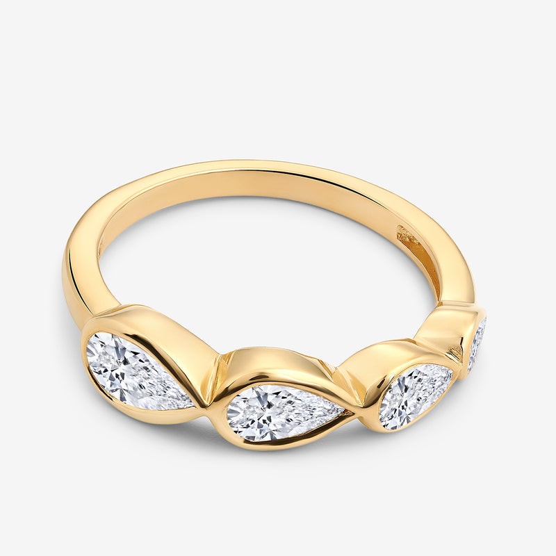Pear Shine Ring