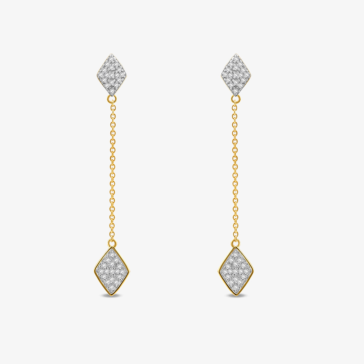 AMARA<span> Square Dangler </span>EARRINGS