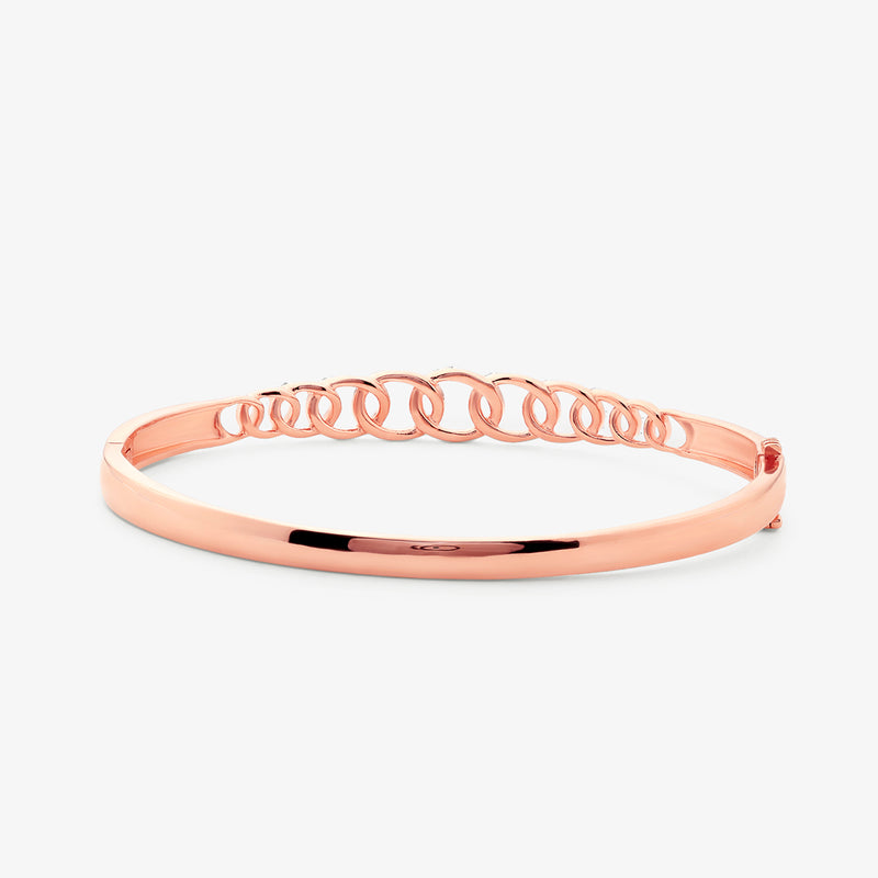Twirl Crest Diamond Bracelet