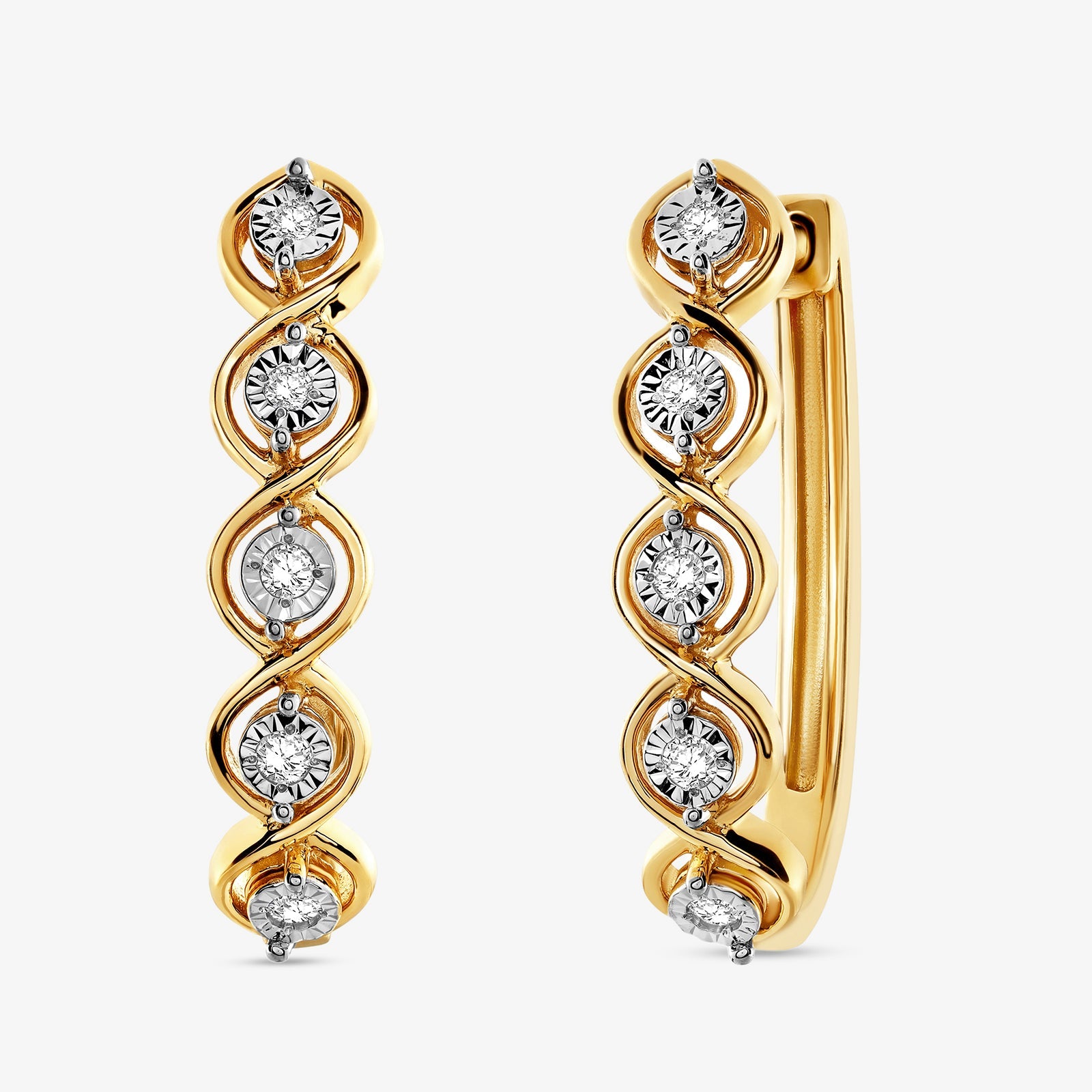 HELIX <span>Glow Hoop</span> EARRINGS