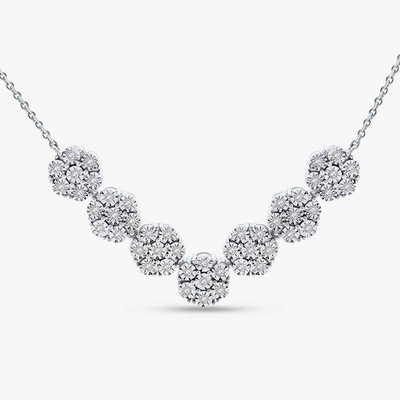 FLORAL <span>Cluster</span> NECKLET