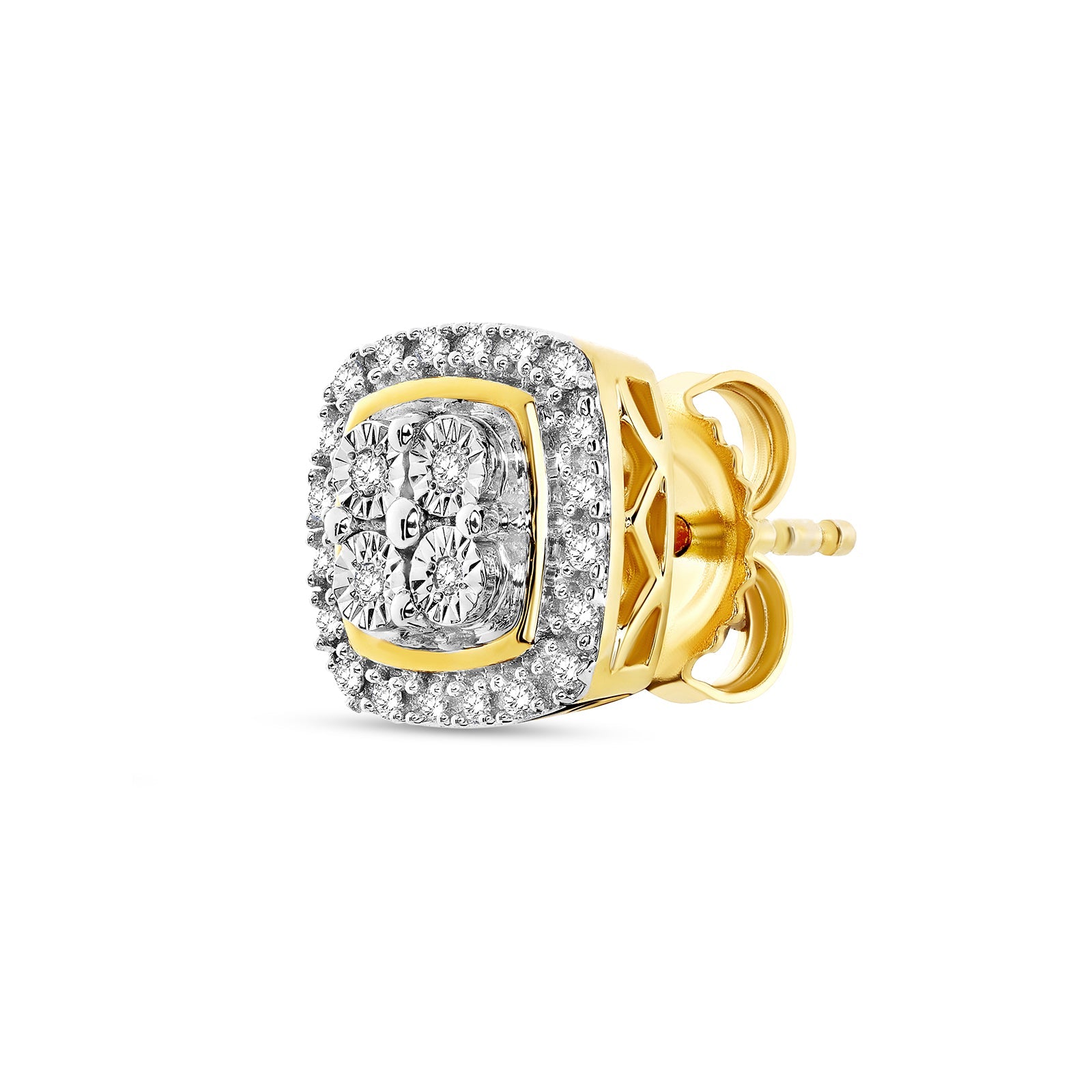 GRACE <span>Halo Diamond</span> EARRINGS