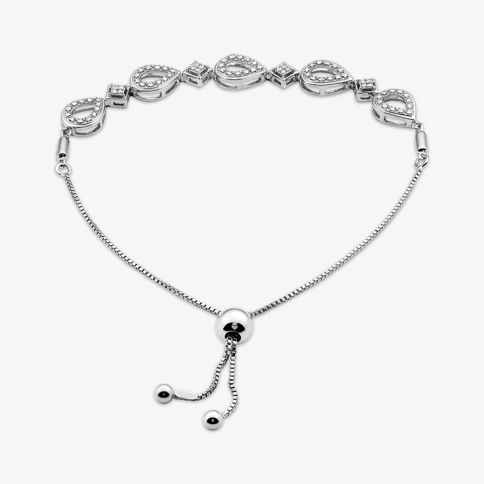 TEARDROP <span>Marquise Bolo</span> BRACELET