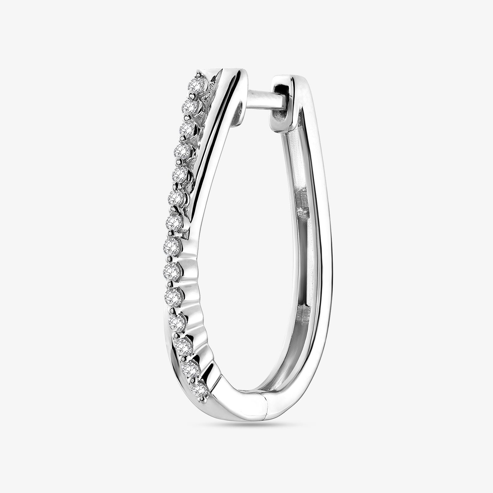 GOLDEN <span>Arc Line Hoop</span> EARRINGS