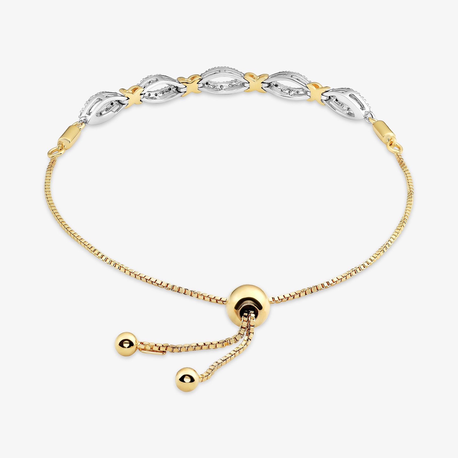 SERENE <span>Loop Diamond Bolo</span> BRACELET