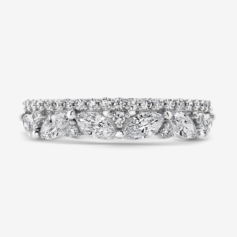 Marquise Eternity Diamond /Span> Ring