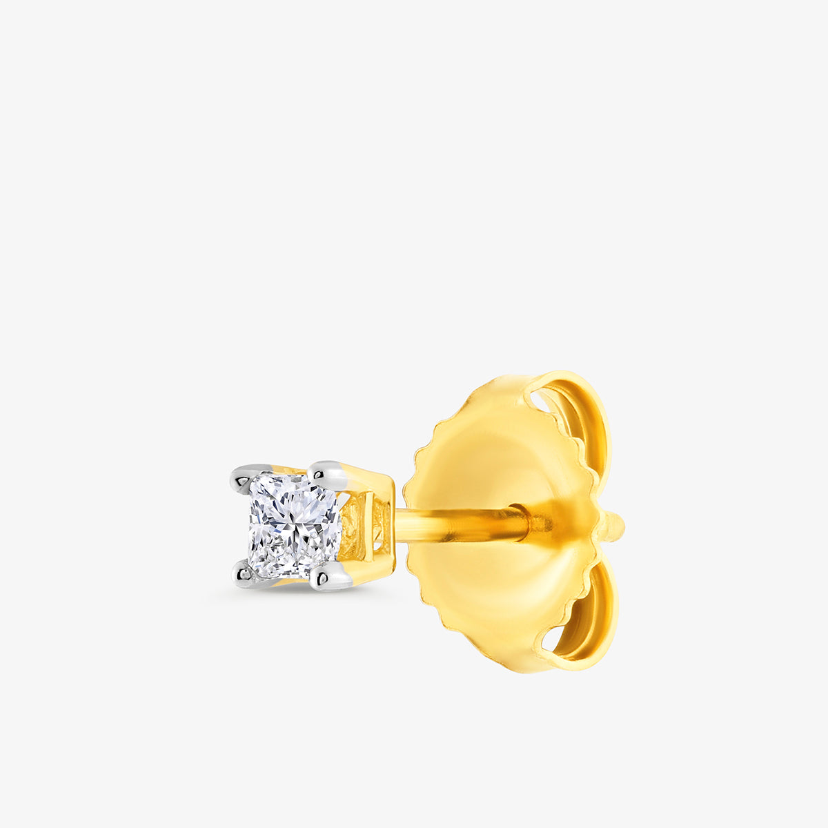 SQUARELUMIN<span> Solitaire Stud </span>EARRINGS
