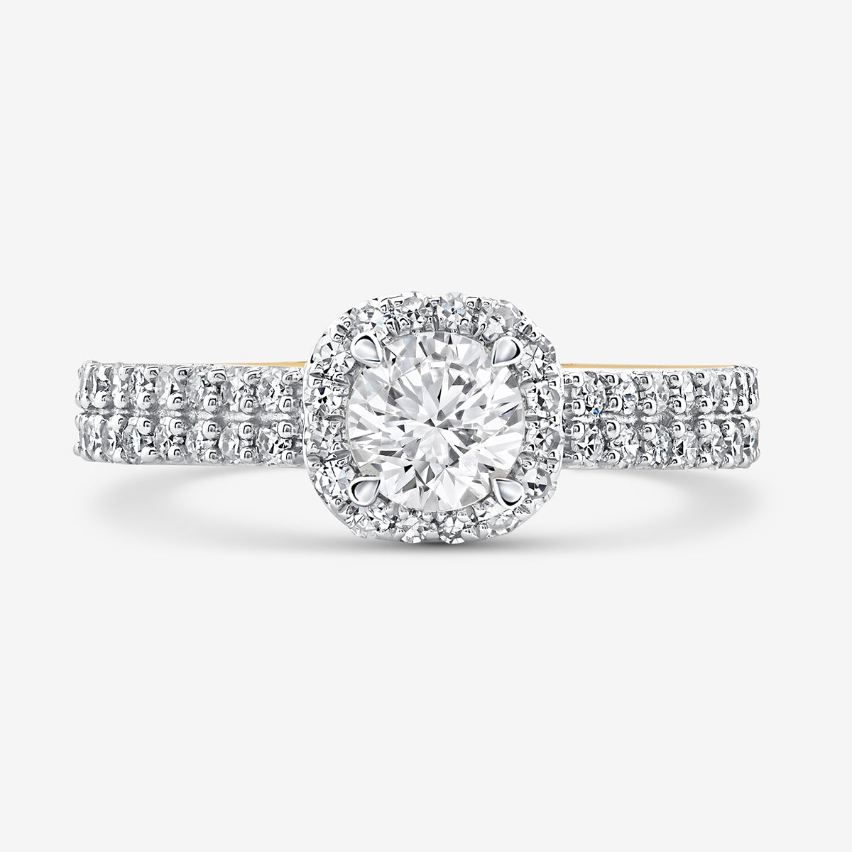 GENTLE <span>Glow Halo Diamond </span>RING