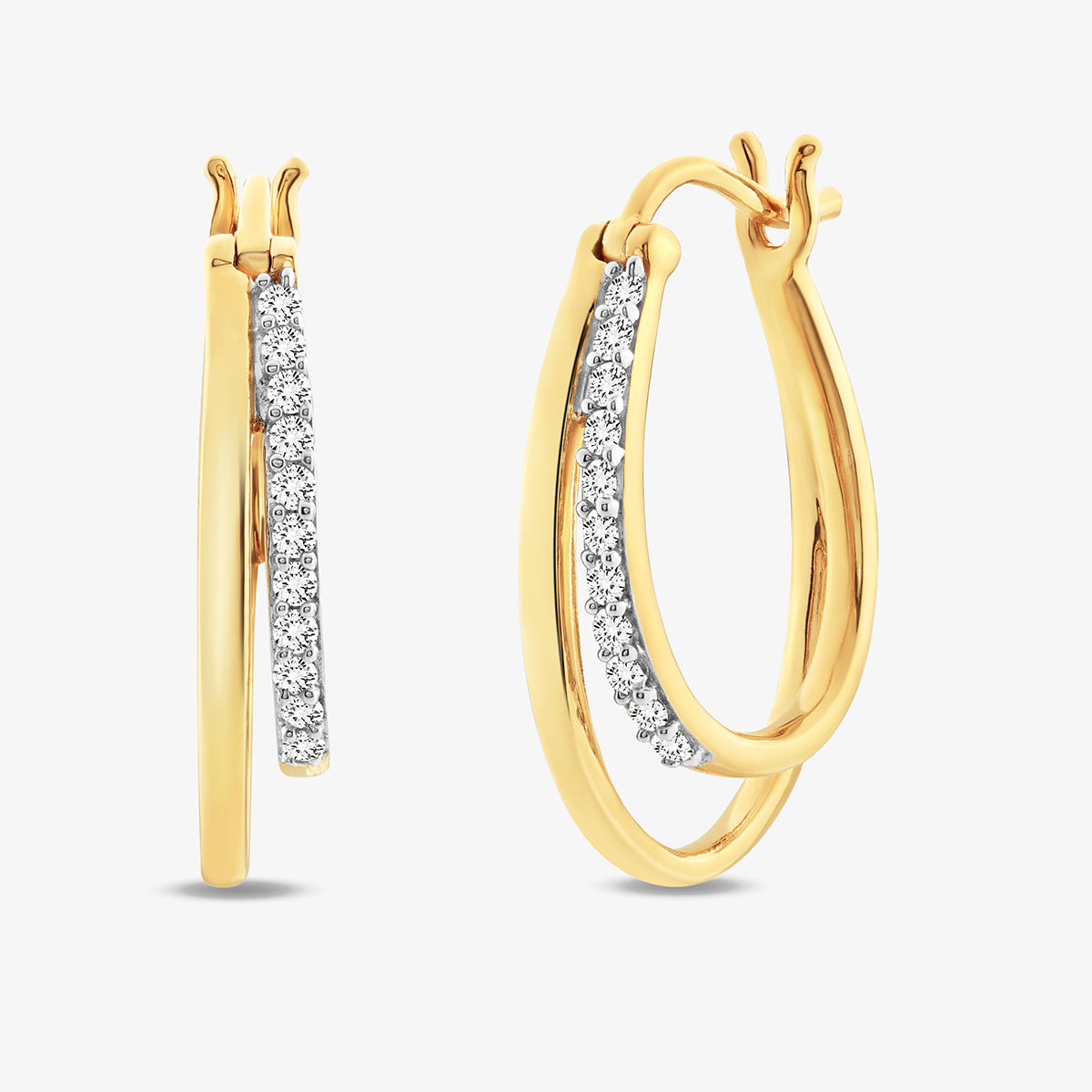 GUARDIAN <span>Glow Diamond Hoop </span>EARRINGS