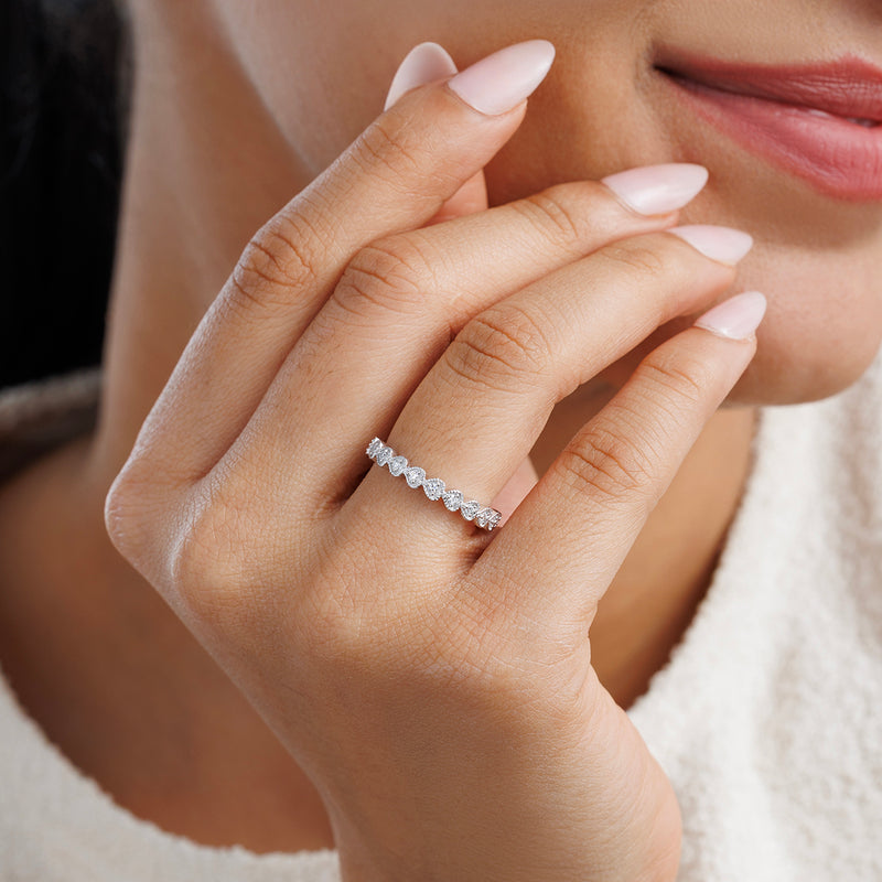 Infinite Heart Diamond Ring
