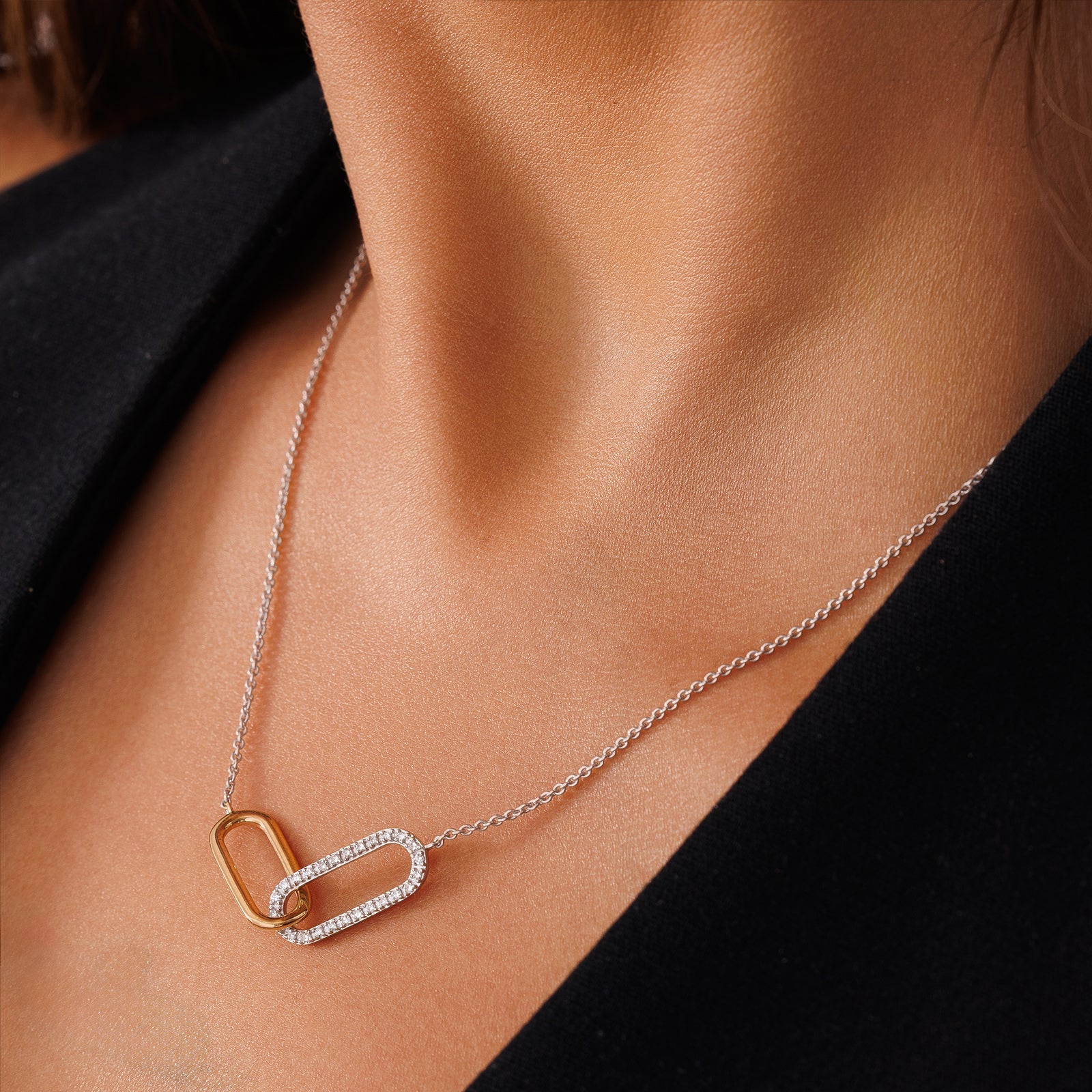 TOGETHER <span>Forever Diamond Link</span> NECKLET