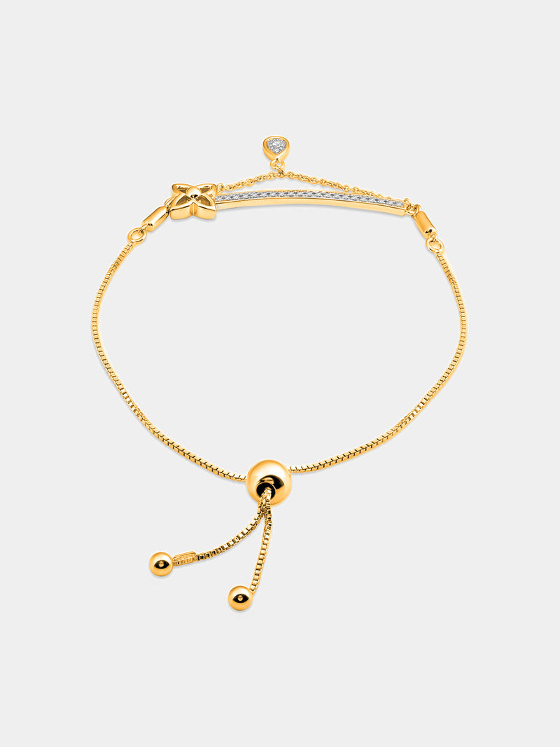 Dangle Bloom Bolo Bracelet - keemti jewels