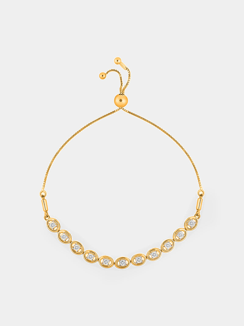 Blush Halo Bolo Bracelet - keemti jewels