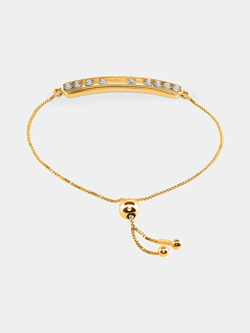 Flowing Spark Bolo Bracelet - keemti jewels