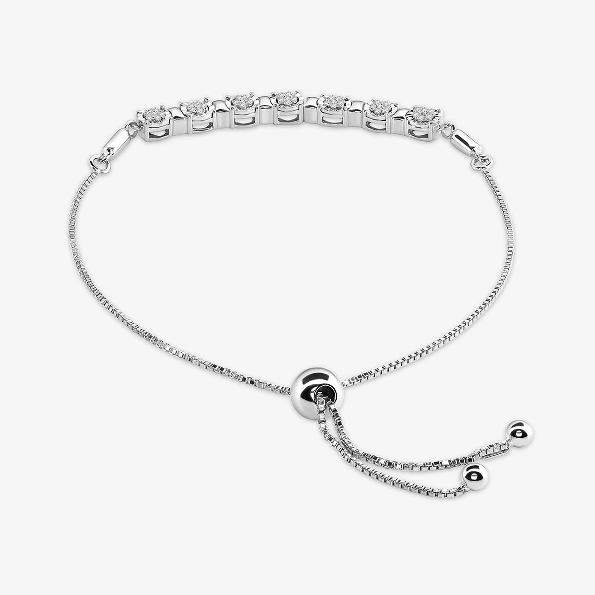 Radiant Glow Bolo Bracelet