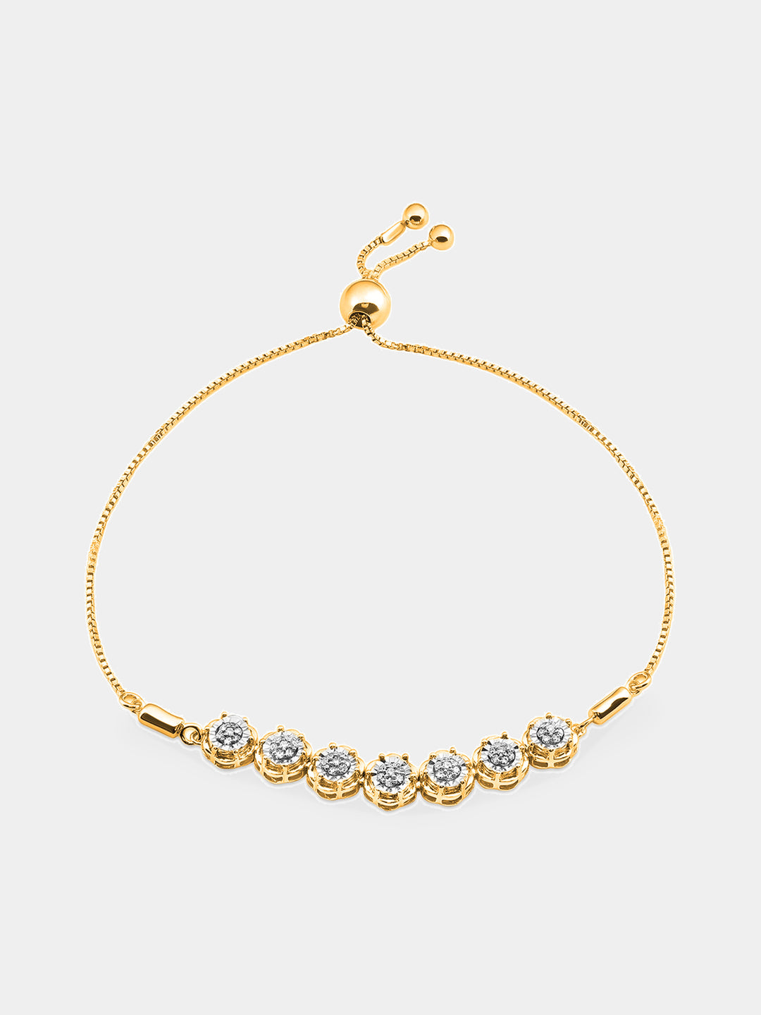 Cascading Floral Bolo Bracelet - keemti jewels