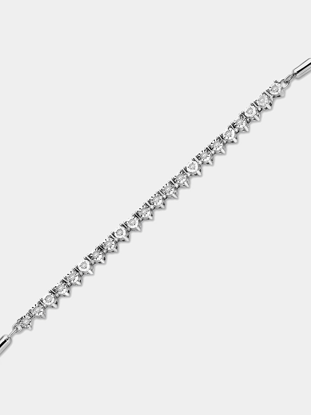 Cascaded Line Bolo Bracelet