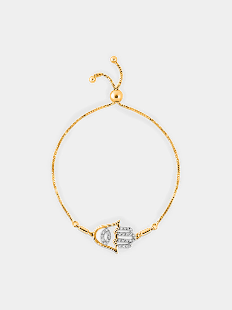 Hamsa Bolo Bracelet - keemti jewels
