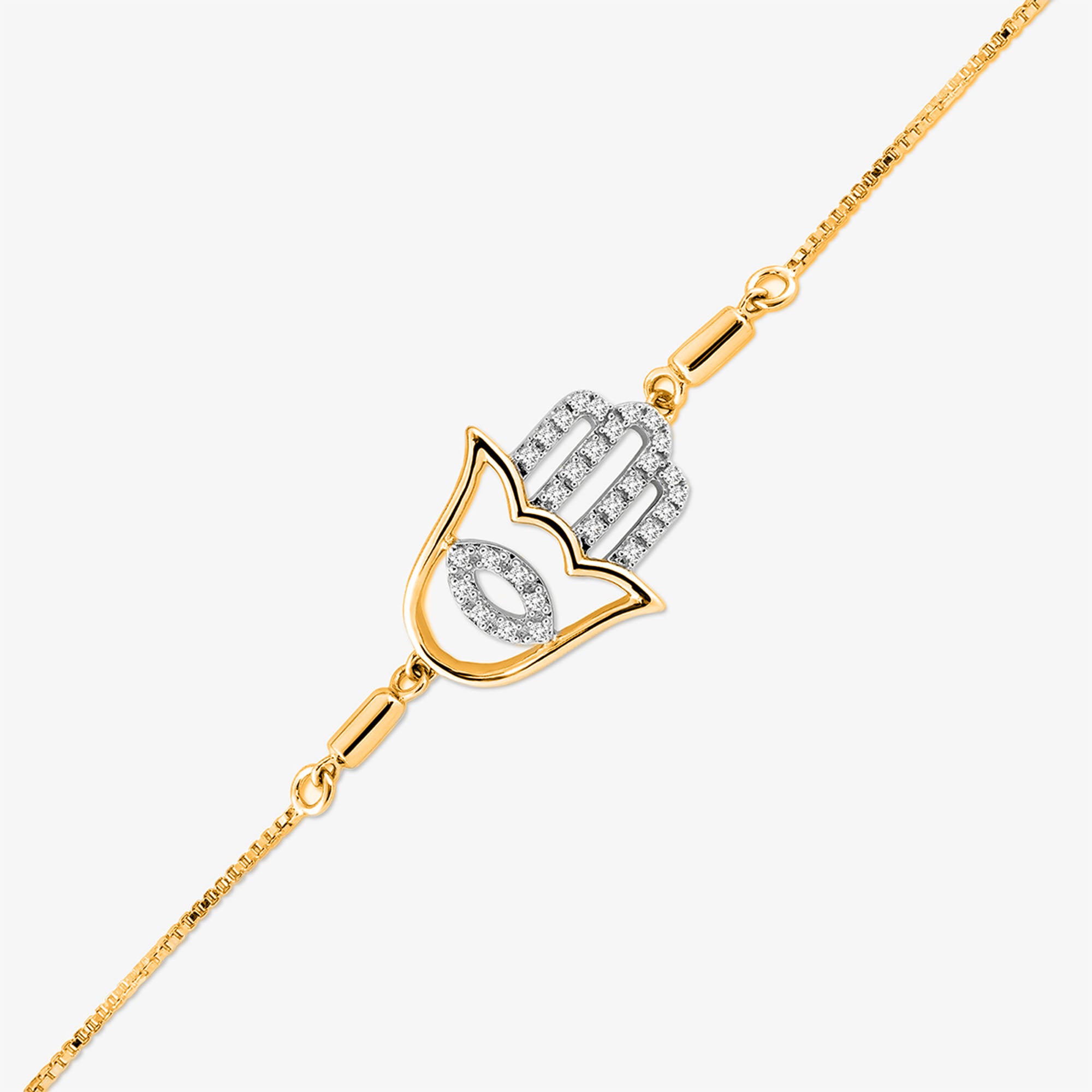 Hamsa Bolo Bracelet