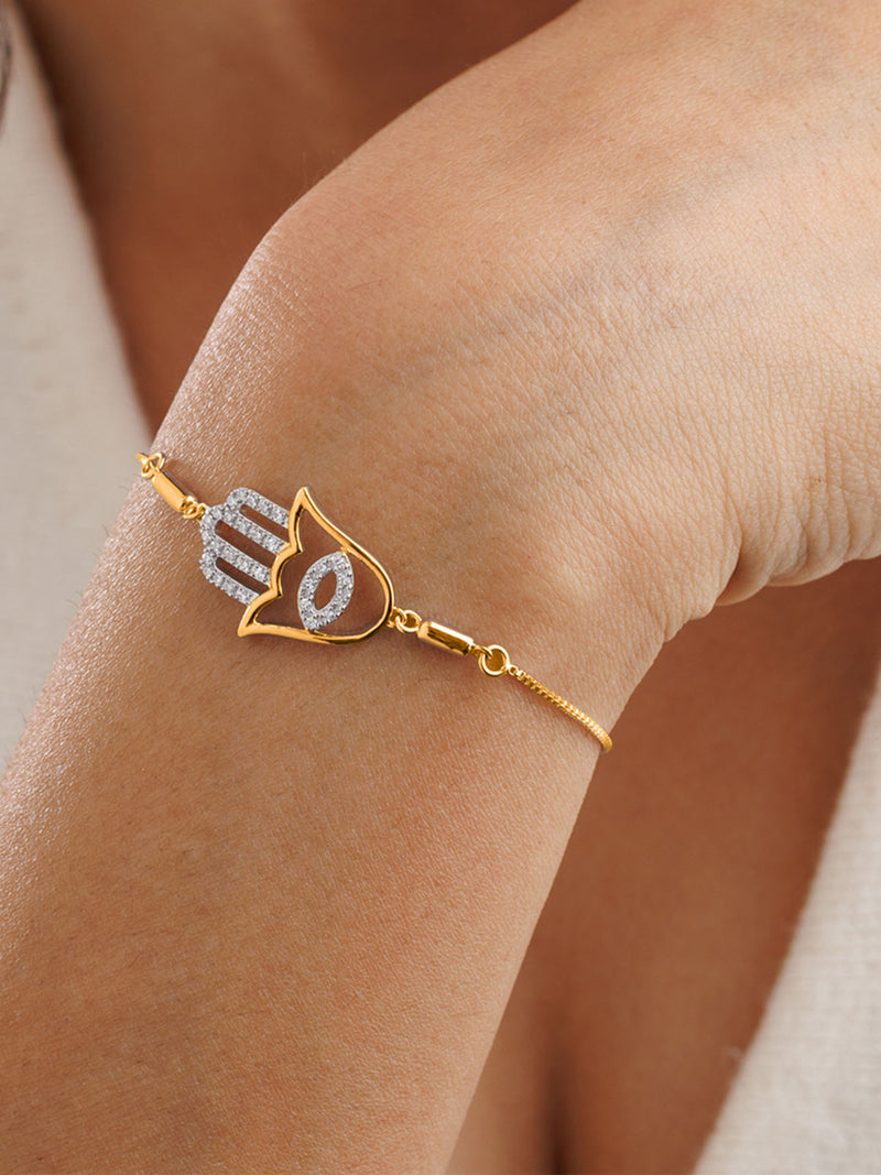 Hamsa Bolo Bracelet - keemti jewels