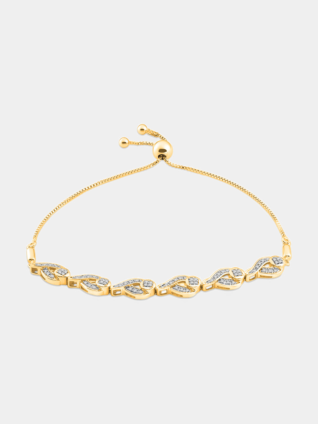 Teardrop Link Bolo Bracelet - keemti jewels