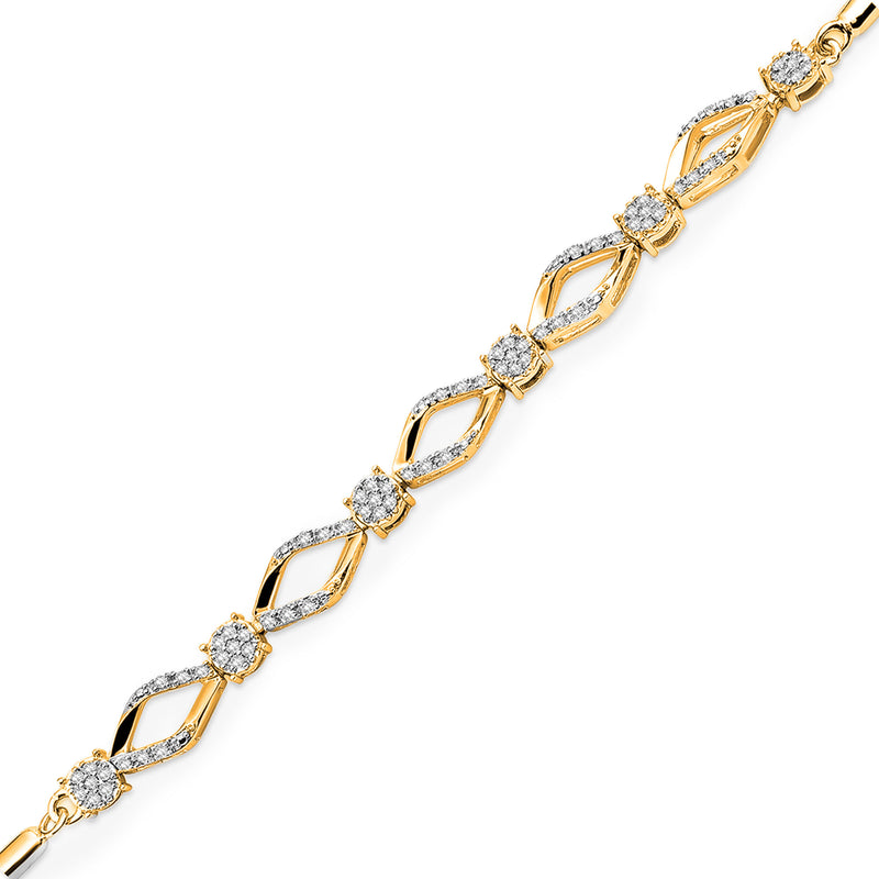 Enchanted Marquise Bolo Bracelet
