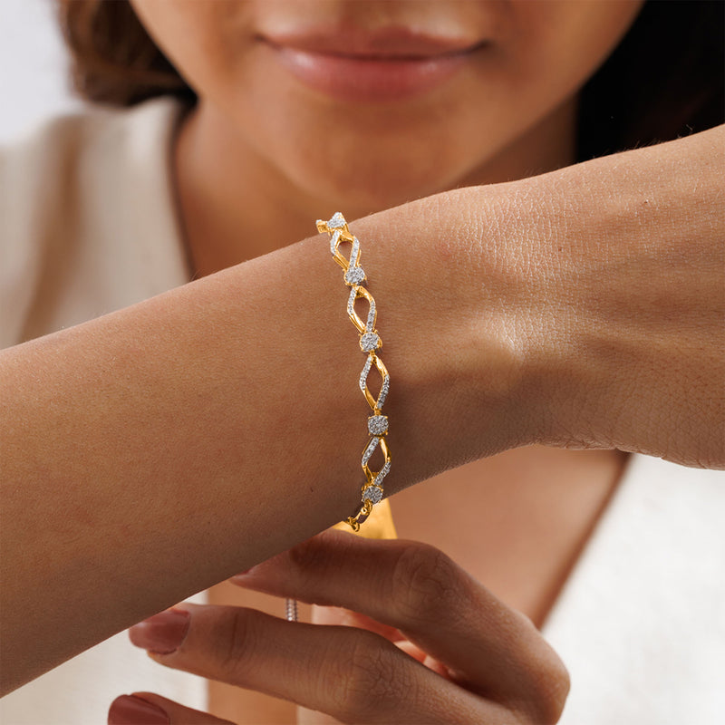 Enchanted Marquise Bolo Bracelet