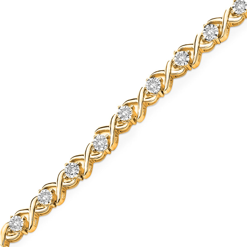 Infinity Twist Bolo Bracelet
