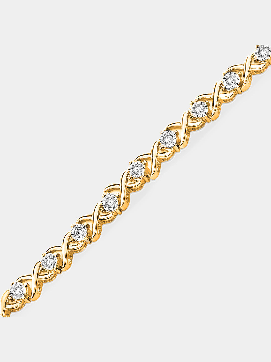 Keemti Jewels Infinity Twist Bolo Bracelet Main View