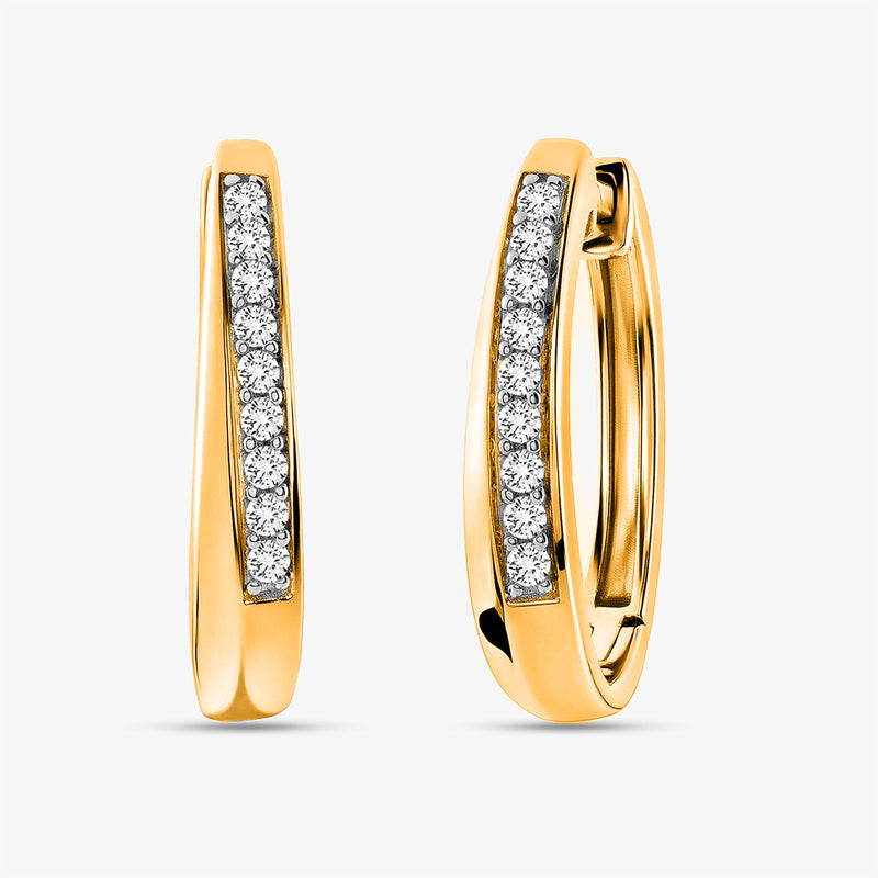 Classic Shine Hoop Earrings