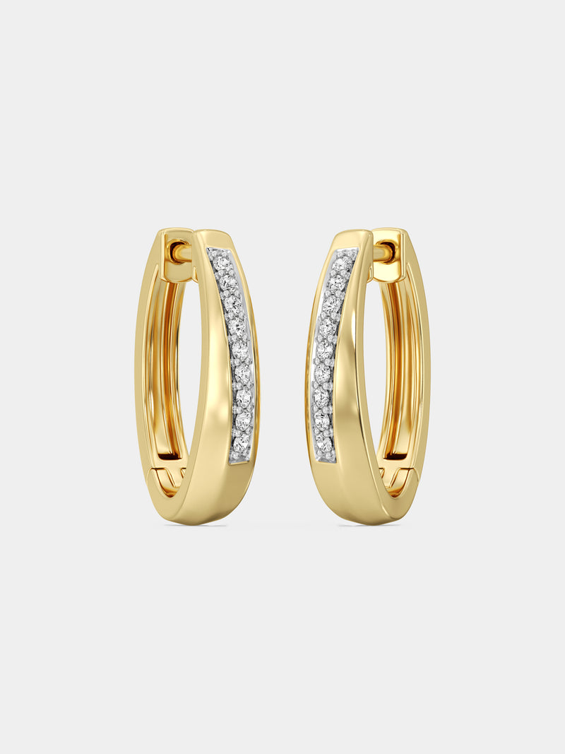 Classic Shine Hoop Earrings - keemti jewels