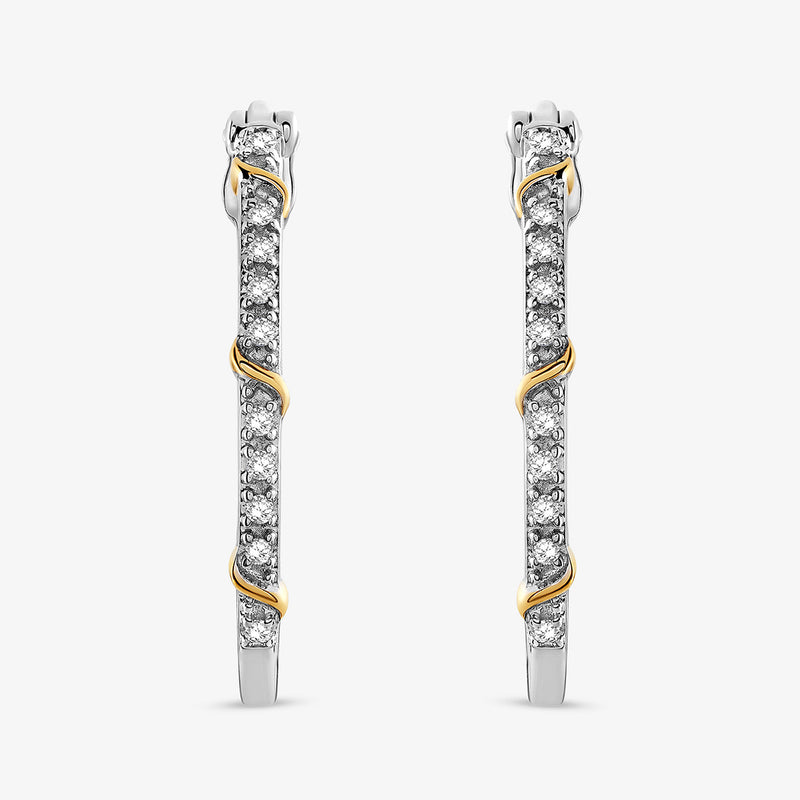 Eternal Entwine Hoop Earrings