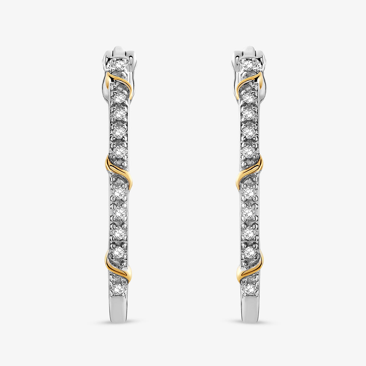 Eternal Entwine Hoop Earrings