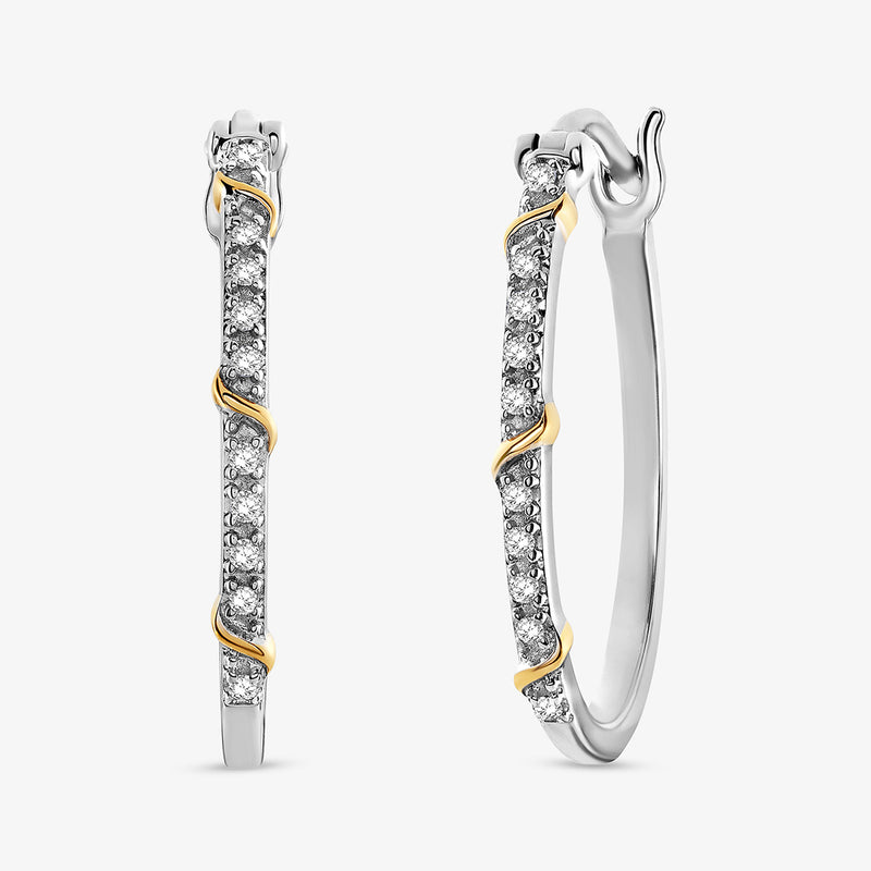 Eternal Entwine Hoop Earrings