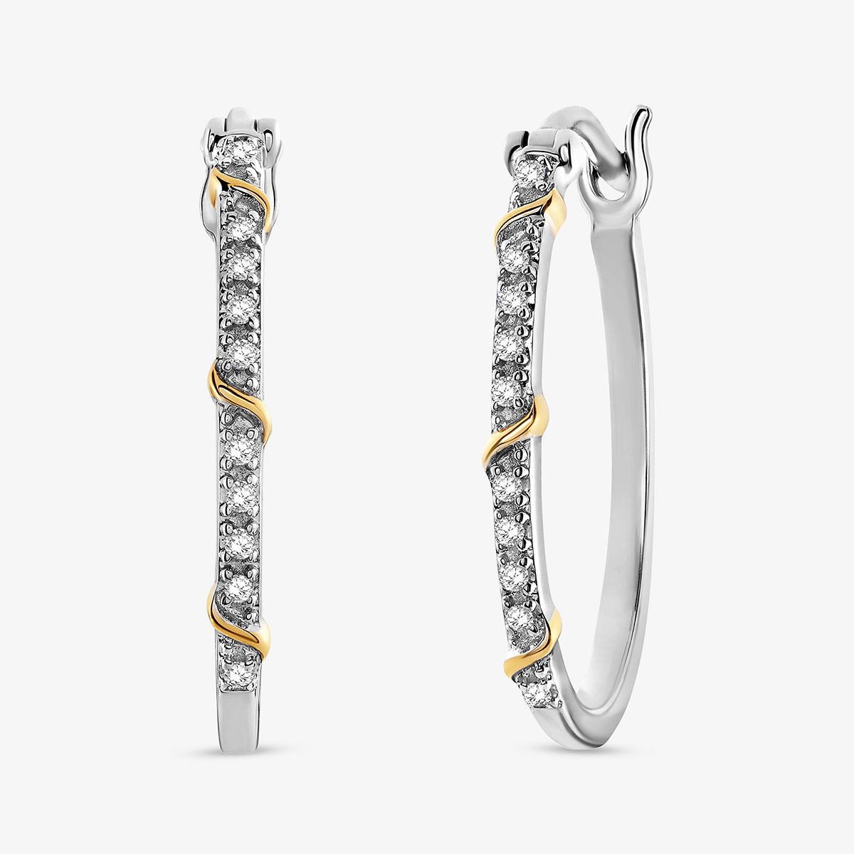 Eternal Entwine Hoop Earrings