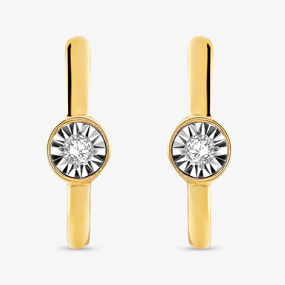 Orbit Glow Hoop Earrings