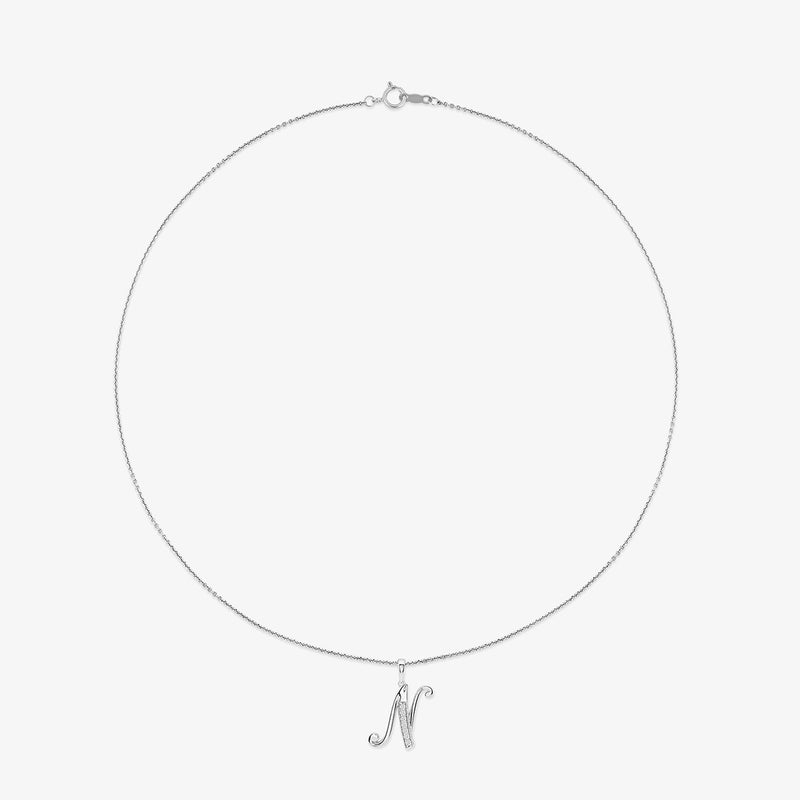 Classic A Signature Diamond Pendant